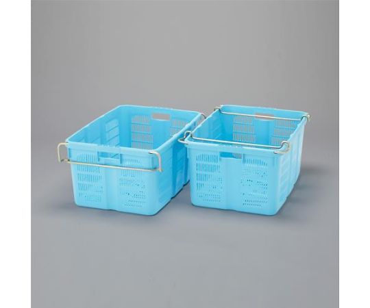 サンコー（三甲） 695x503x338粍/86.0L 入れもの（2個） EA506AB-124A 治療機器-医薬品・コンタクト・介護-その他