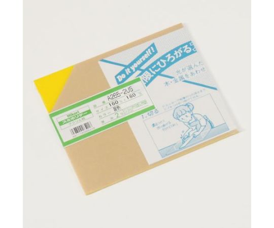 アズワン 545x650x3mm アクリル板（黄） EA440DV-77
