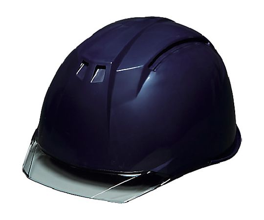 DICプラスチック 透明バイザーヘルメット AA11EVO-CW KP 紺/スモーク AA11EVO-CW-HA6-KP-K/S