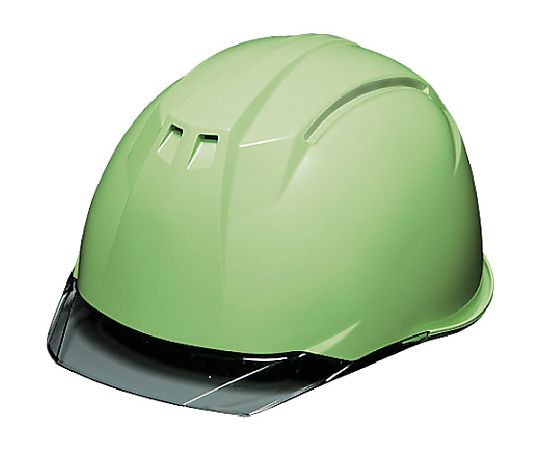 DIC可塑性物質 澄み切ったバイザー安全帽（遮蔽物面付） AP11EVO-CS KP 生新しい緑であること/雲煙 AP11EVO-CS-HA6-KP-FG/S