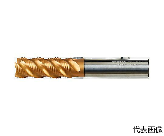 トラスコ中山 高能率粗加工用ラフィングエンドミル（ねじれ角45°）18.0 TS50-THRFE4180