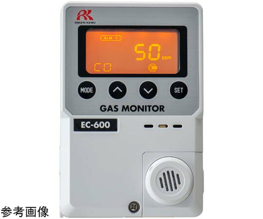 理研計器 簡易定置型一酸化炭素計 リモートセンサー（10m）乾電池仕様（トレーサビリティ証明書付） EC-600-10･BT