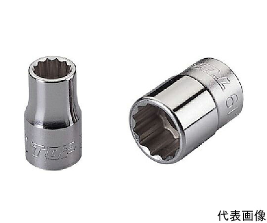 トップ工業 ソケットレンチ用ソケット 差込角19.0mm 対辺50mm S-650