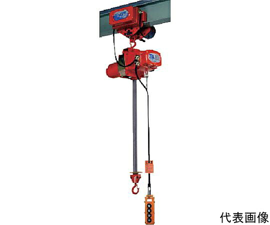 【大型品の為別途貨物輸送有】 象印チェンブロック 三相200V衣料繊維ホイスト（1速型）250KG・5m（BECM-250） BECM-K2550