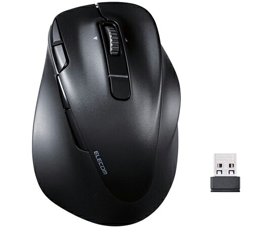 エレコム 二十日鼠 EX-G PRO 右寄り専用 M大きさ Bluetooth 無線電話2.4GHz 8名取り草 弾丸道路スクロール チルトホイール 抗菌 静音 申し受ける式 黒いこと M-XGM50MBSKBK