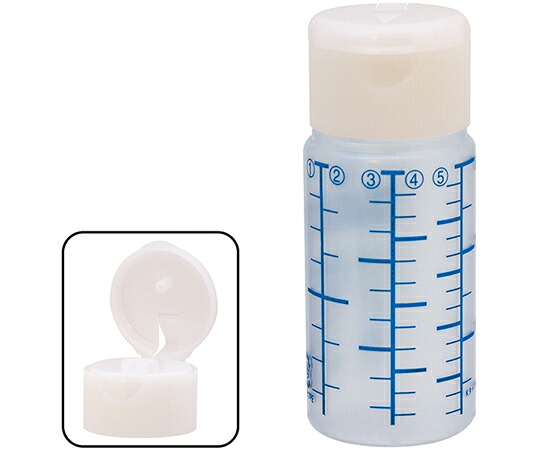 金鵄製作所 NK投薬瓶 30mL 青色目盛 ワンタッチキャップ（ホワイト：白） 1箱(200本入) B3150-000WH 11,470円