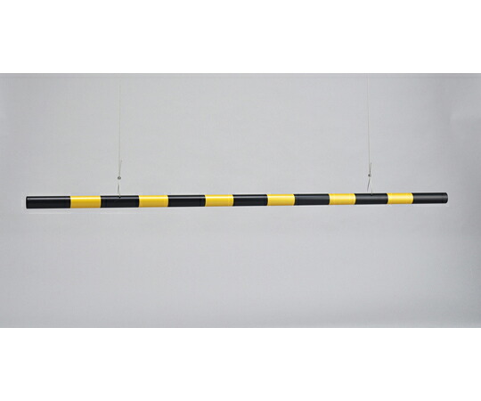 日本緑十字社 高さ押さえる赤ちょうちん 黄/黒 TSB-1A 54粍Φ×2m 打っ付け用導線付 ABS脂 113001