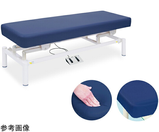 【大型品の為別途貨物輸送有】 高田臥榻 電動クラウンハイロー 幅50×長さ180×高さ45～82糎 抹茶 結核症-1608
