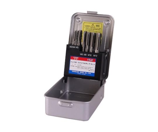 アズワン M3-M12 ハンド・スパイラルタップセット（SKS2/HSSE） EA829DT-26 治療機器-その他