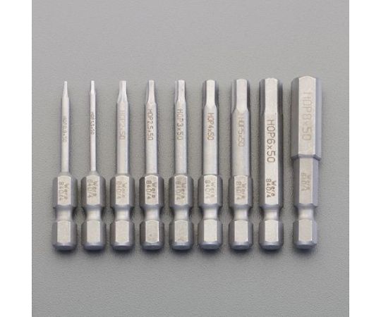 Wera 9本組 [Hex-Plus]ドライバービット EA611GR-200
