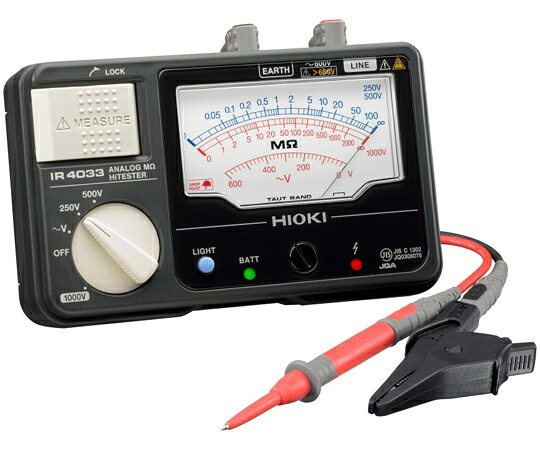 日置電機 3レンジアナログメガー IR4033-10