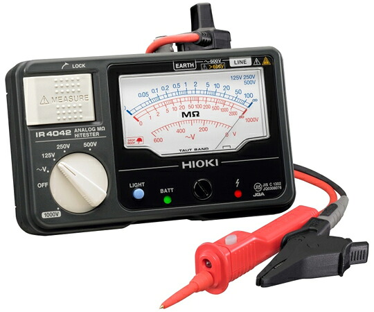 日置電機 4レンジメガー(スイッチ付) IR4042-11