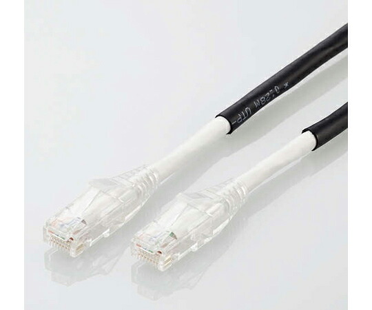 エレコム Cat6A対応LANケーブル(屋外用) LD-GPAOS/BK80