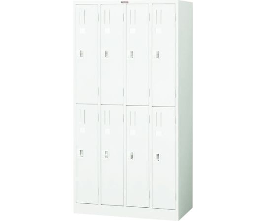 【大型品の為別途貨物輸送有】 トラスコ中山 うしろ押し錠ロッカー 8人用 900X515XH1790 W色 WPL87 治療機器-医薬品・コンタクト・介護-その他