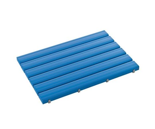 テラモト 600x900mm すのこ（プラスチック製/ブルー） EA997RJ-22A
