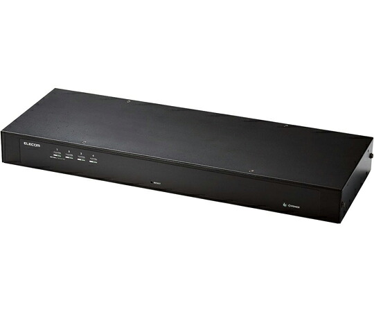 エレコム マイコンうつり変わり器（KVM）VGA（D-sub15pin）4界面 仕合わせ式 KVM-RVUSN4