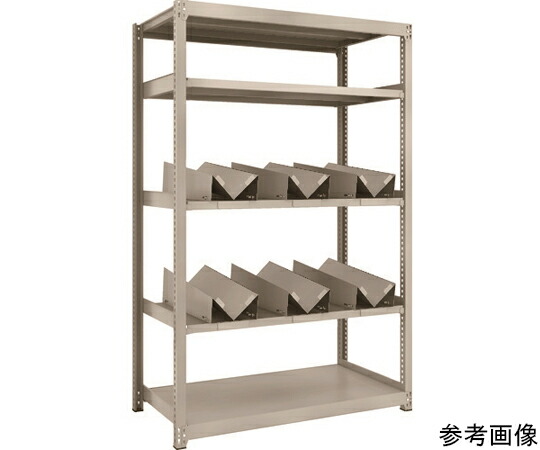 【大型品の為別途送料有】 トラスコ中山 M2型軽中量棚 1160X600XH1800 缶受X6付 M2-6465-KU6