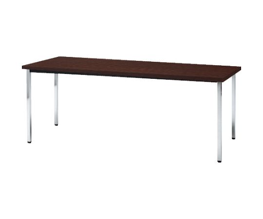 トラスコ中山 話し合い用時刻表 1800X450XH700 角脚 下棚皆無 サクラ色 TD1845-RO