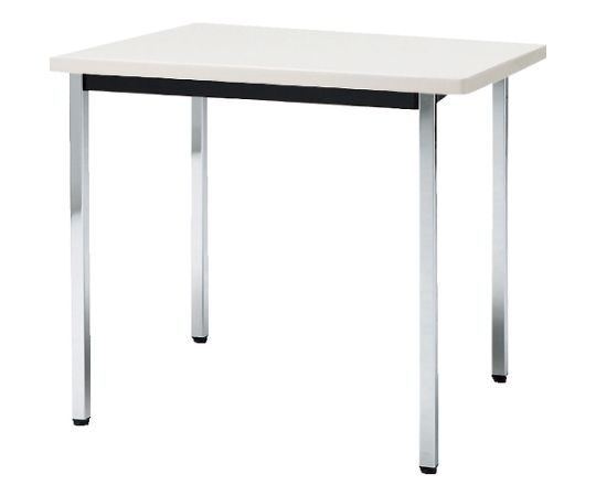 トラスコ中山 円卓会議用テ-ブル 900X900XH700 角脚 下棚皆無 白いこと TDS0990-W 医薬品・コンタクト・介護-その他
