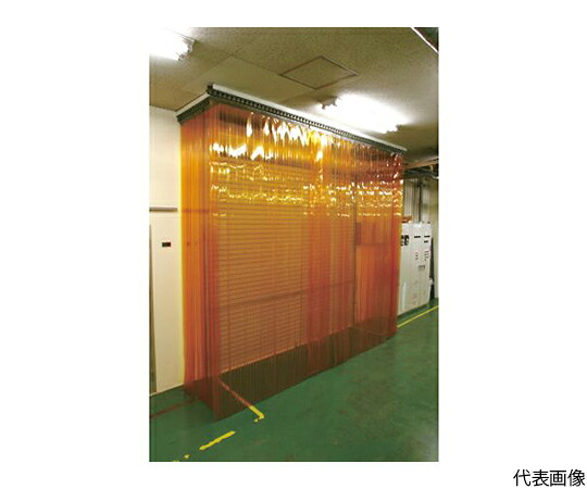 【大型品の為別途貨物輸送有】 トラスコ中山 ストリップドアシートセット 殺虫剤オレンジ色 奥ふかさ2粍幅300粍 打っ付け間口4m×高さ3m 奇麗さっぱり重なり TSBO230-PR-4030S その他-治療機器-医薬品・コンタクト・介護