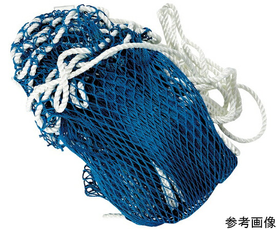 トラスコ中山 防炎安全性のあるサイバー空間青1.8Φ 幅5m×5m 目合18 菱目ラッセル 仮認 FPSN-5050-B