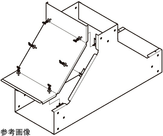 ネグロス電工 垂直T形分岐ダクト標準色塗装 P-DPIT5030