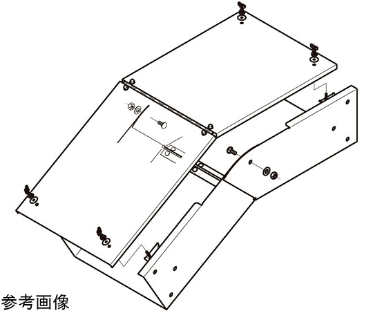 ネグロス電工 垂直自在継ぎダクト　溶融亜鉛 Z-DPVF3020N