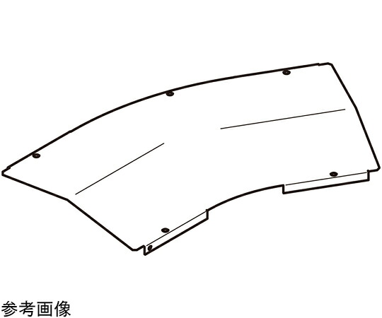 ネグロス電工 水平ベンド屋根形カバー　SD SD-CVA330Y