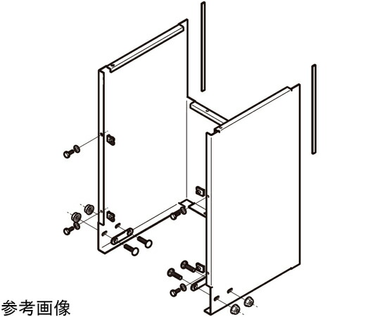 ネグロス電工 フード接続ラック　SD SD-QRFBZ70