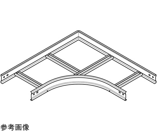 ネグロス電工 外直角L形分岐ラック ステン S-SRLA60