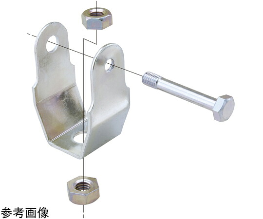 ネグロス電工 長穴付ダクター吊金具溶融亜鉛 1箱（10個入） Z-BHD1-W3