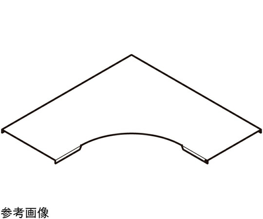 ネグロス電工 外直角L形分岐カバー CVLA60