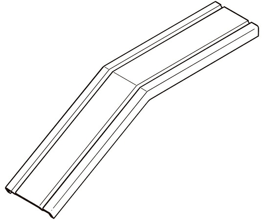 ネグロス電工 エルボカバー（15°）標準色 1箱（10個入） P-DO-115F