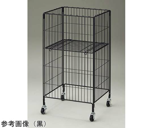 ストア・エキスプレス 導線手押し車 黒 W45×D35糎 61-753-26-1