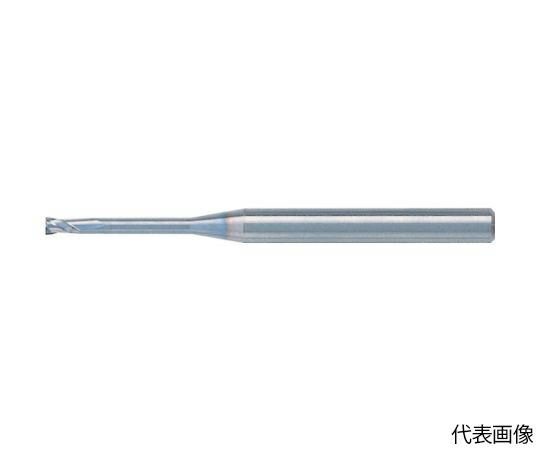 ユニオンツール UT厚地の外套2枚刃ロングネックスクエアC-CER 外径0.1×法的有効性長0.75×刃長0.1×全長45×シャンク径4 C-CER2001-0.75