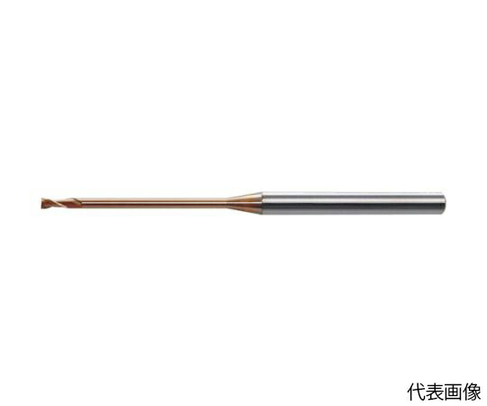 ユニオンツール HARDMAX2枚刃ロングネックスクエアHLS 外径0.1×法的有効性長0.75×刃長0.1×全長45×シャンク径4 HLS2001-0075