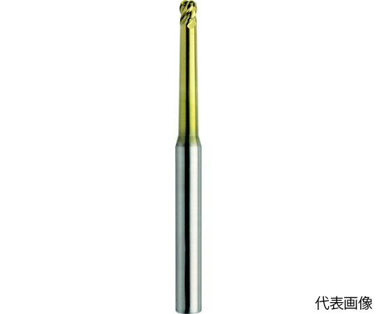 ユニオンツール 4枚刃テーパネックラジアスエンドミル 外径1.5×コーナー半径R0.3×首部テーパ角1.4°×刃長1.5×首下長6 HTNRS4015-030628 6,132円