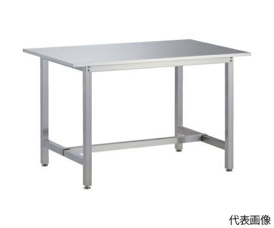 トラスコ中山 KSW3型オールステンレス抗菌天板作業台 1800×900×H740mm KSW3-1890