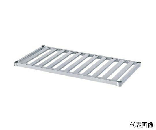 【大型品の為別途貨物輸送有】 シンコー（御役目用御厨子所計器） ステンレス鋼やり方台用スノコ棚 間口888×奥ふかさ588×高さ40 S-9060
