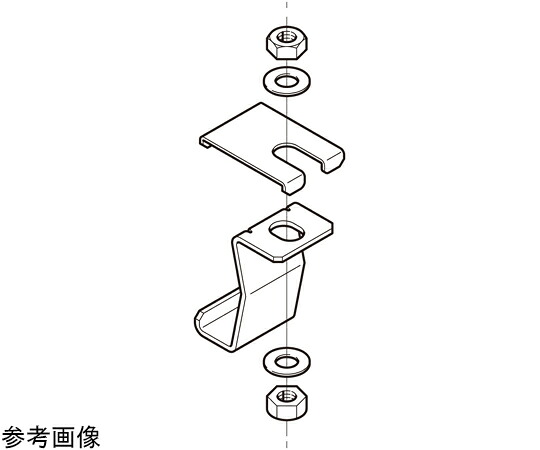 ネグロス電工 接続部吊り金具 1箱（10個入） 8ARH2B