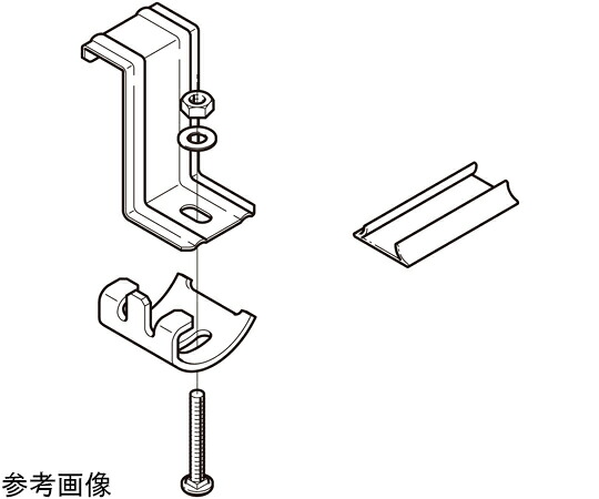 ネグロス電工 一角用振れ御仕舞い金具 1箱（10個入） 10ARS9T 治療機器-その他-医薬品・コンタクト・介護
