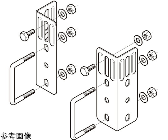 ネグロス電工 マルチ型接続金具 1箱（2組入） 10FRM1