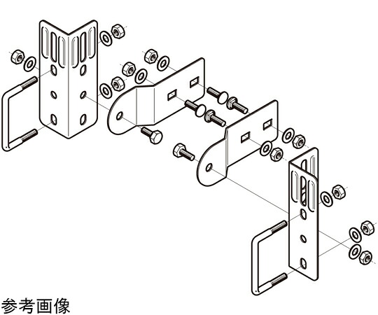 ネグロス電工 マルチ型接続金具 1箱（2組入） 10FRMF1