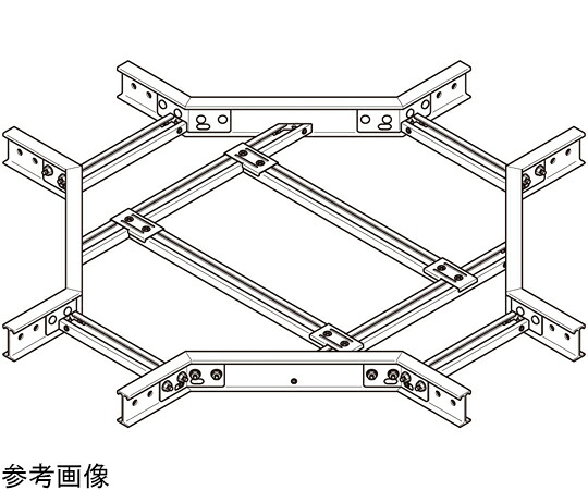 ネグロス電工 X形分岐ラック 5FRX50