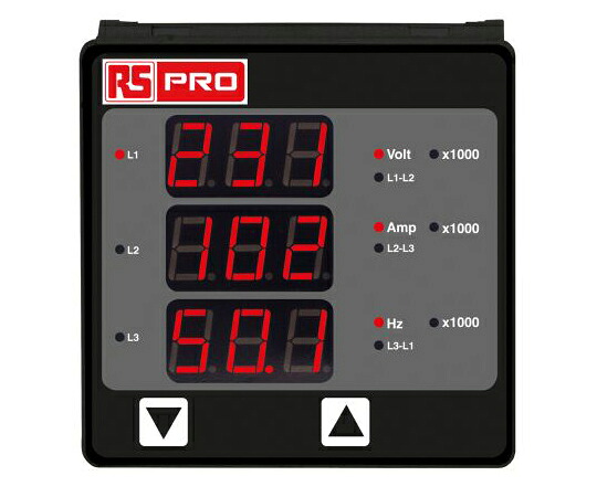 RS Pro デジタルパネルメータ LED AP05つづき物 136-5377 その他-医薬品・コンタクト・介護-治療機器