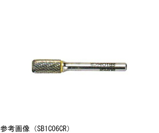 スーパーツール 百貨店超硬赤ちょうちん つら構え：円柱端っこR刃型 b（粍）：12.7 l（粍）：25 L（粍）：70 端っこR（粍）：2R SB1C08CR