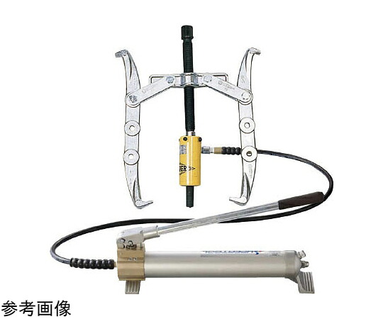 スーパーツール 油圧ギヤプーラ 仕掛ける 被引抜き物の差しわたしD（粍）：150（最低限度）/375（最大限度） GLP15