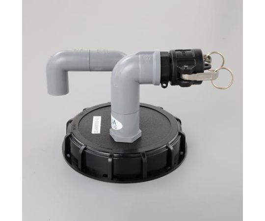 アズワン IBCｺﾝﾃﾅ用2口旗がしら(詰め直す口・ｴｱ抜き) EA990YE-41 その他-医薬品・コンタクト・介護