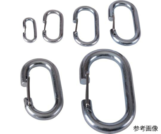 トラスコ中山 まとめ買い Cリンク スチール 4mm100個 TTCR4BOX
