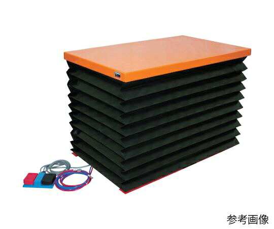 トラスコ中山 速見表昇降機 500kg 電動Bねじ式 100V 750X1350粍 蛇腹付 HDL-L50713VJ-12 治療機器-医薬品・コンタクト・介護